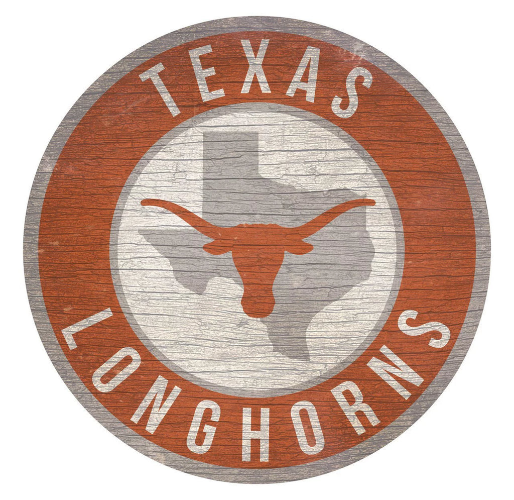 12 Inch Round Wood Sign X611