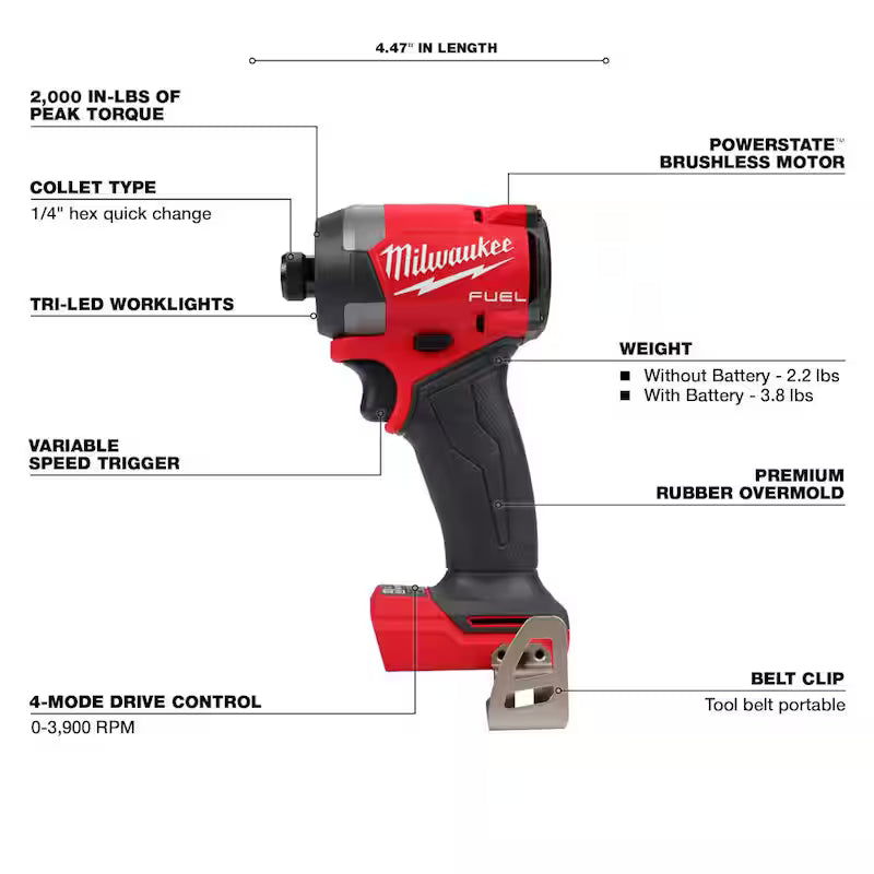 18V Lithium-Ion Brushless Cordless Combo Kit with 5.0Ah Batteries and Charger K63405