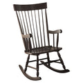 Black Wooden Rocking Chair M966